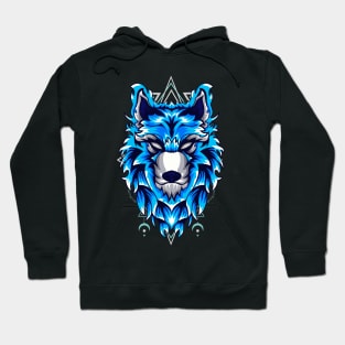 wolf snow Hoodie